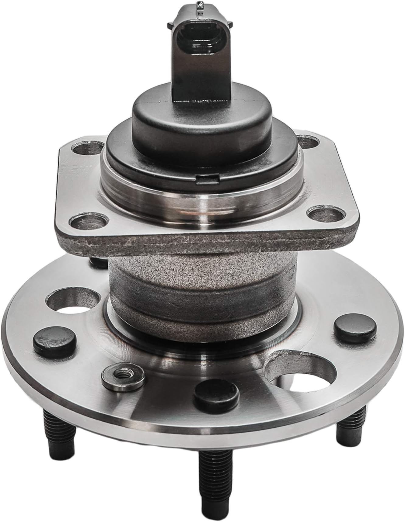 5 Lug Hub Assembly Front Wheel Bearing & Hub Assembly For Chevy Malibu, Pontiac Grand Am, Olds Alero (1997-2005) 5-lug 4.53 Bolt Pattern - Foto 3