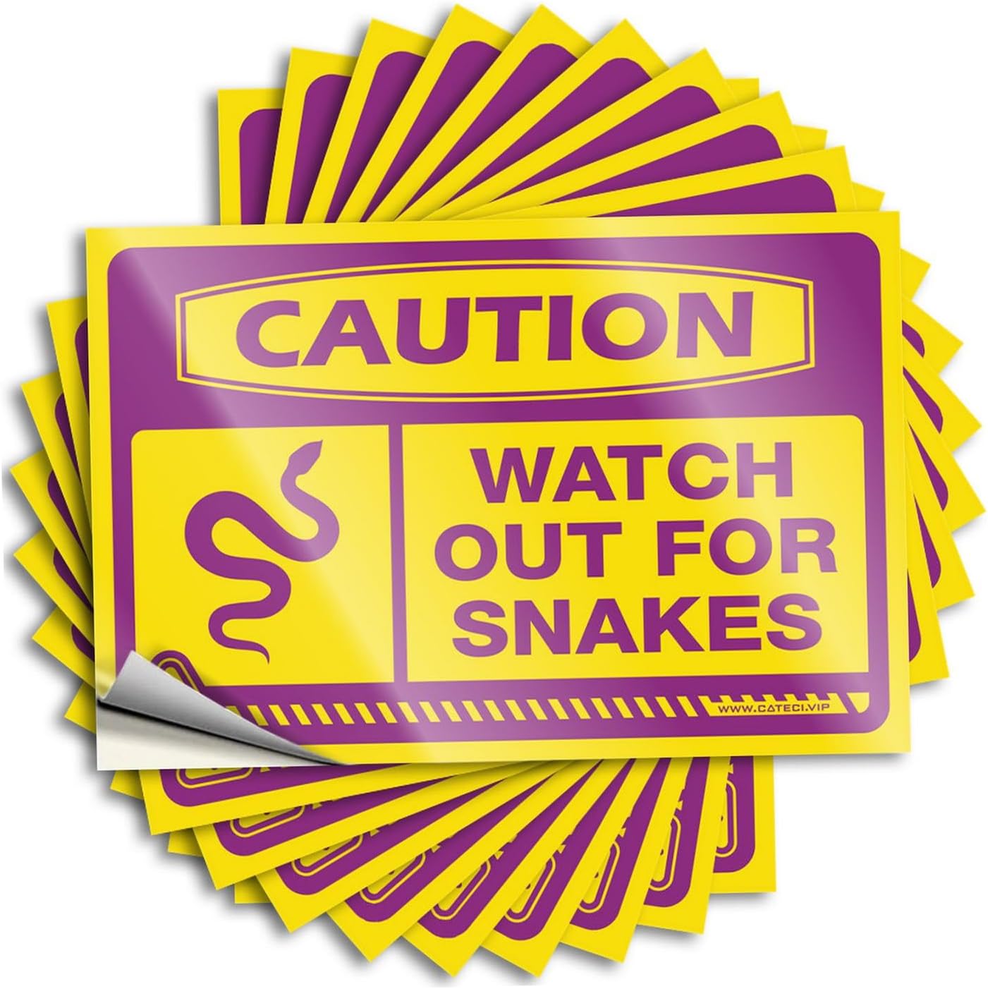 Amazon.com: Caution Watch Out for Snakes Sign Man Cave Bar Funny Room ...