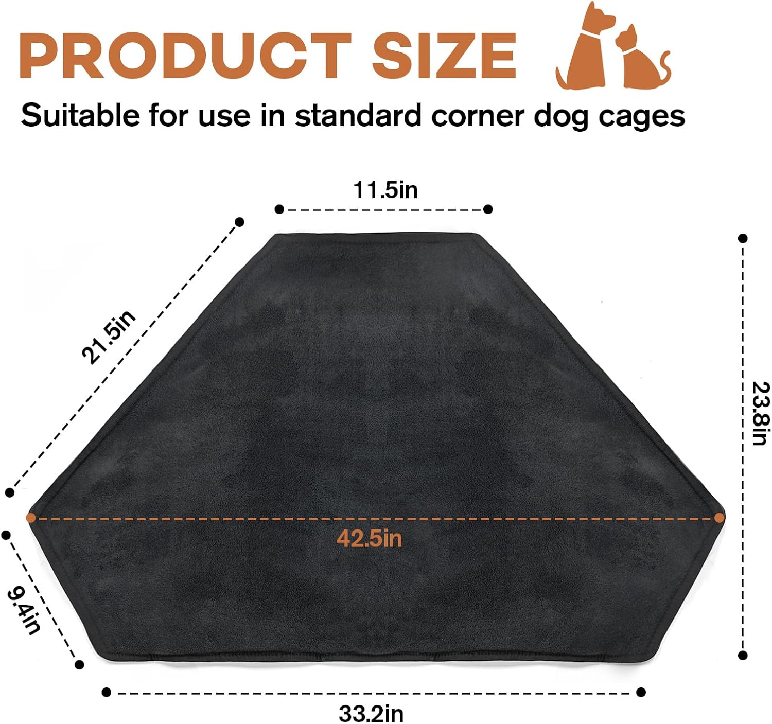 Ultimate Comfort for Your Pup: Corner Crate Dog Mat Review