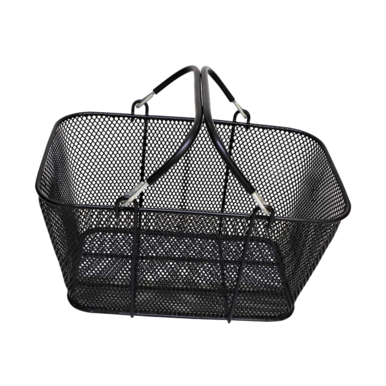 Cesta de con Asas Cesta de de Alambre para Tienda Minorista de Cocina