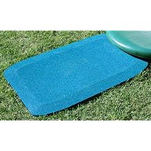 KidWise 1.5 Inch Fanny Pads - The Original Wear Mat - Blue Rubber Safety Mats Set of 2