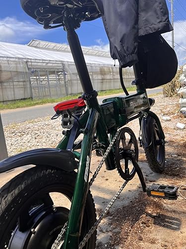 Amazon | 折りたたみ自転車 アシスト40km走行可能 アルミ合金フレーム