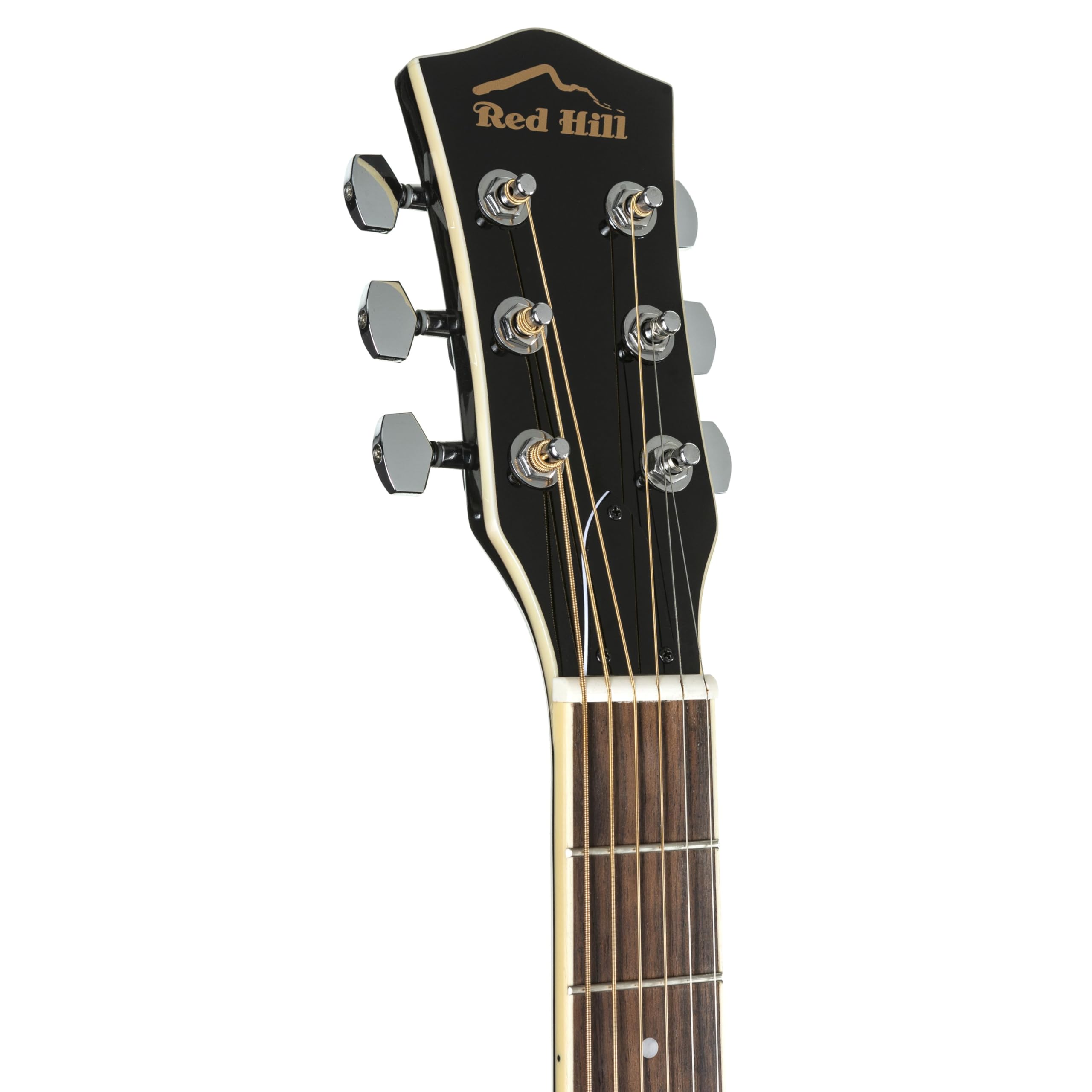 Red Hill Resonator Guitar Black - Dobro