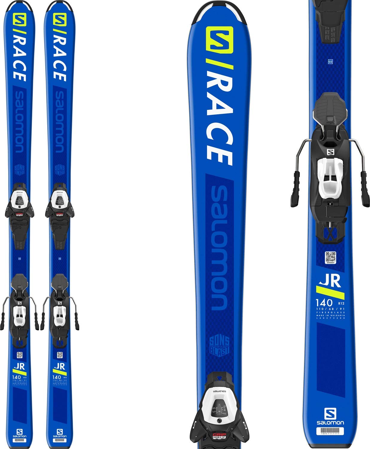 Amazon | SALOMON S/Race Jr ミディアムスキー L6 GW ビンディング 