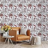 🌼Material-Vinyl/PVC: The wallpaper is made of high-quality thick vinyl material, is self adhesive, thicken and waterproof, just peel and stick.Good light fastness. 🌼Perfect Choice: This self adhesive wallpaper is made of advanced technology and exqui...