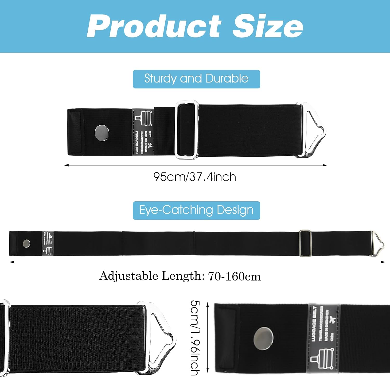 Luggage Belt Strap Backpack Luggage Strap Travel Strap for Luggage