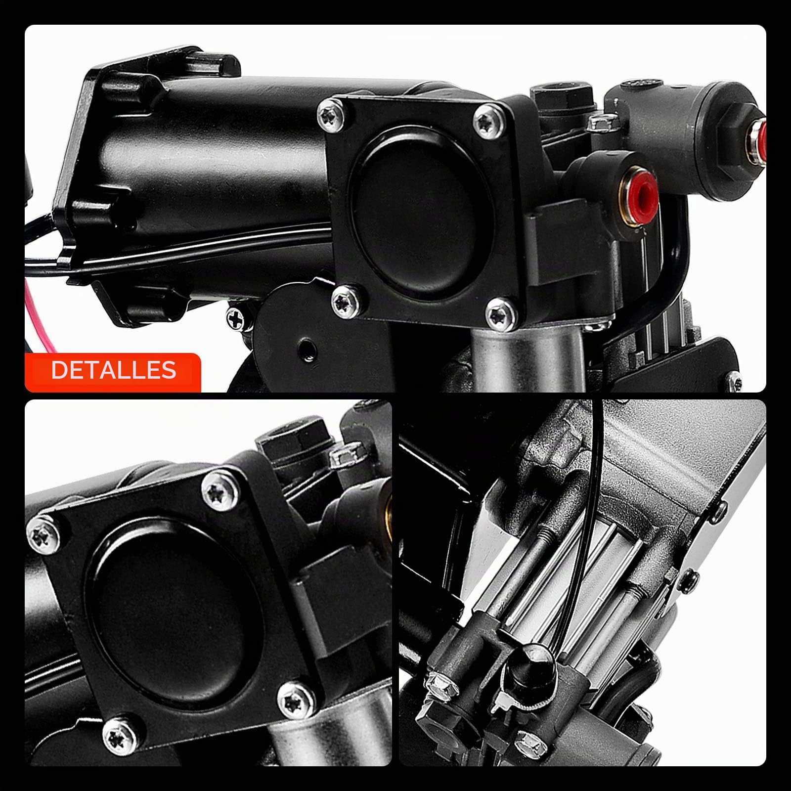 Frankberg Compresor de suspensión de aire Compatible con Discovery III L319 LA TAA 2004-2009 Discovery IV L319 LA 2009-2018 Rang.e Rov.er Sport L320 2005-2013