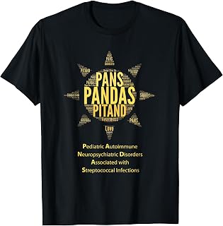 PANDAS PANS October Awareness Support T Shirt T-Shirt