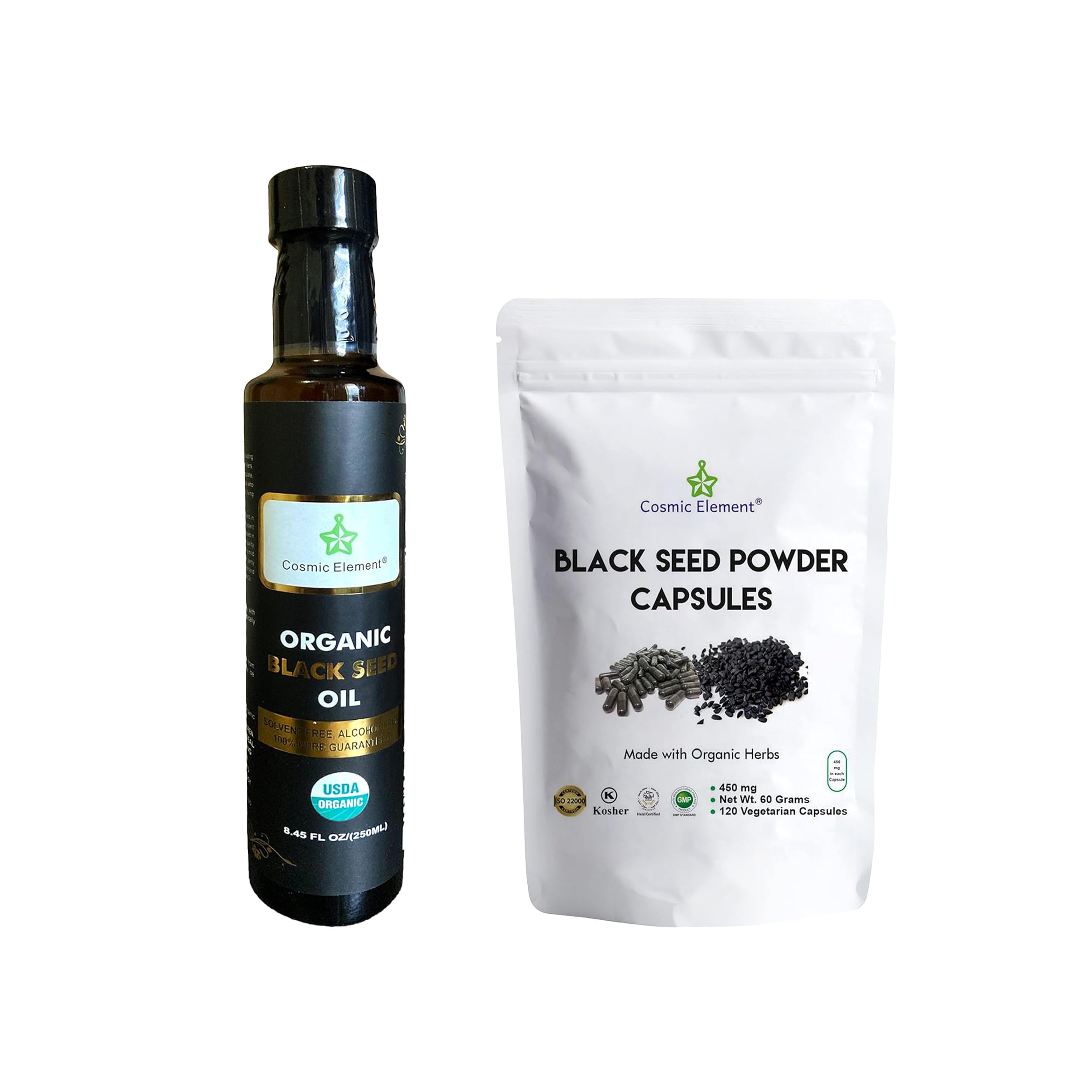 Amazon.com: Cosmic Element USDA Organic Black Seed Oil 100% Virgin
