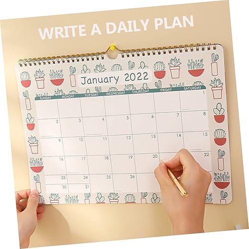 Miniatura 2 de Didiseaon 3 Pcs 2022 2022 English Wall Calendar Memotenz Calendarios De Adviento Schedule Calendar 2022 Calendars Block Calendar for Desk Decorative