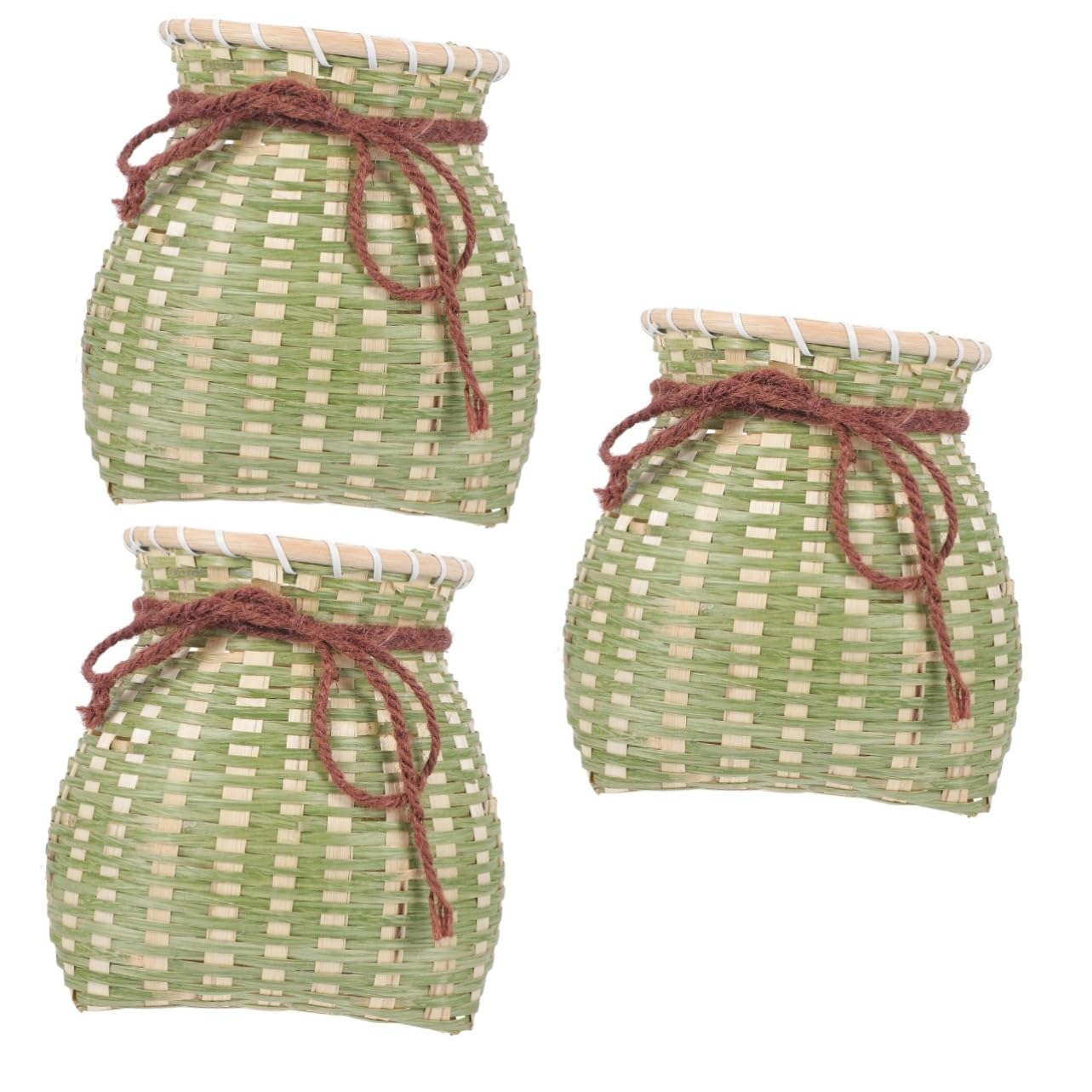 Kisangel Fischkorb Bausätze Angelwerkzeug Fischhalter Salzwasser-angelköder-Set Angelrutenhalter Bausatz Zum Herstellen Von Angelködern Netz Spule Zubehör Für Aquarien Tasche Bambus