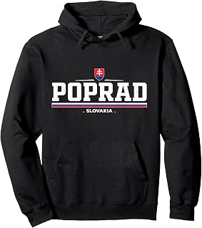 Poprad Slovakia Pullover Hoodie