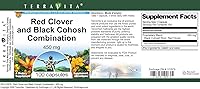 Vista 3 de Combinación de trébol rojo y cohosh negro - 450 mg (100 cápsulas, ZIN: 512979)