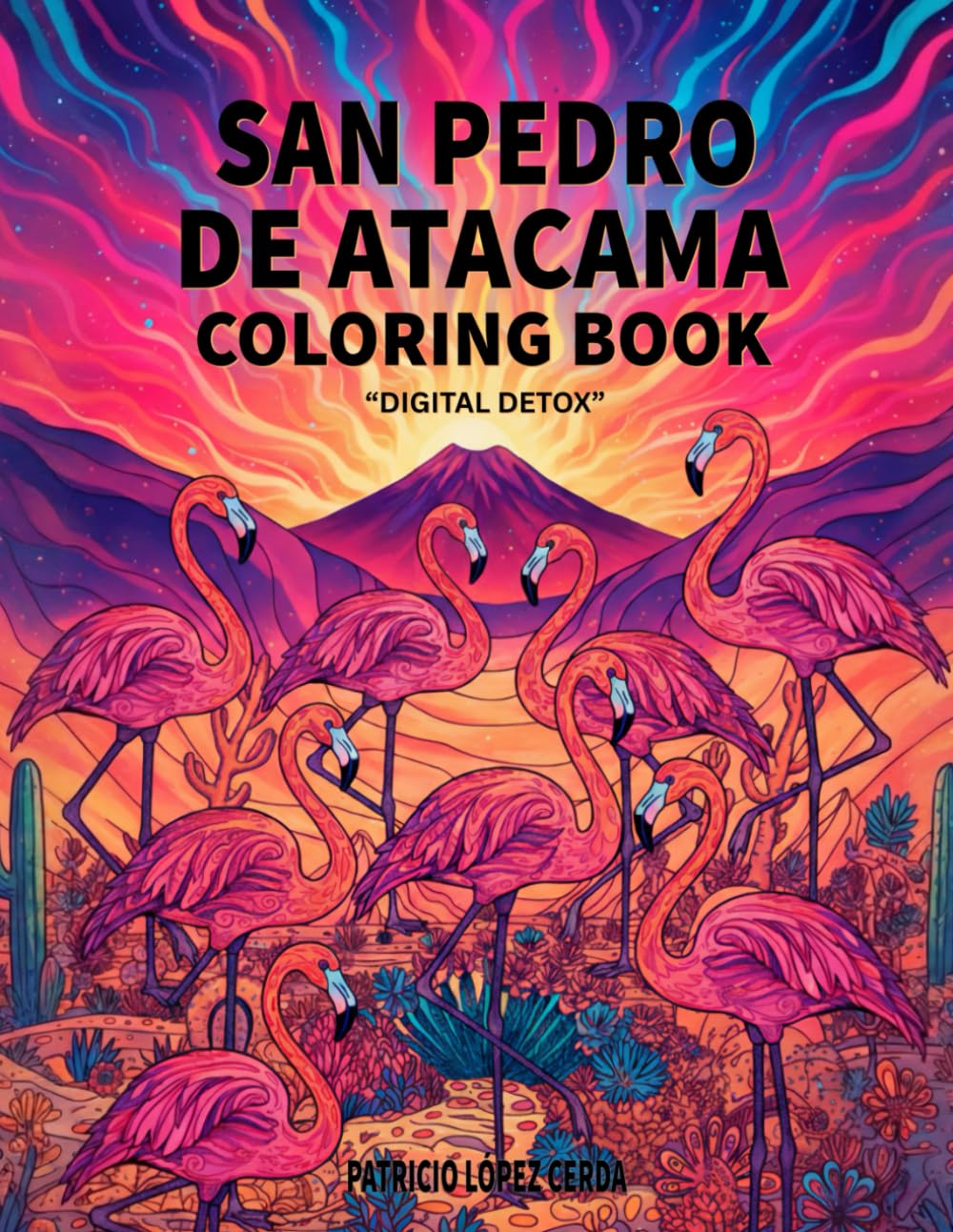 San Pedro de Atacama Coloring Book: Detox digital