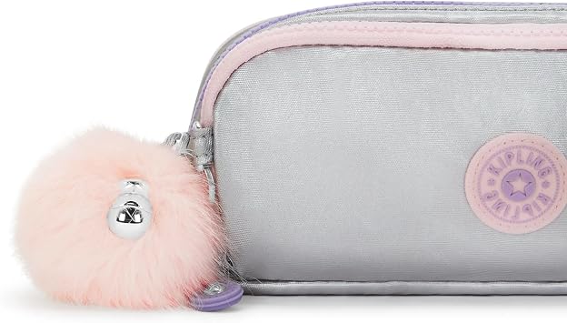 Kipling Gitroy Metallic Pencil Case