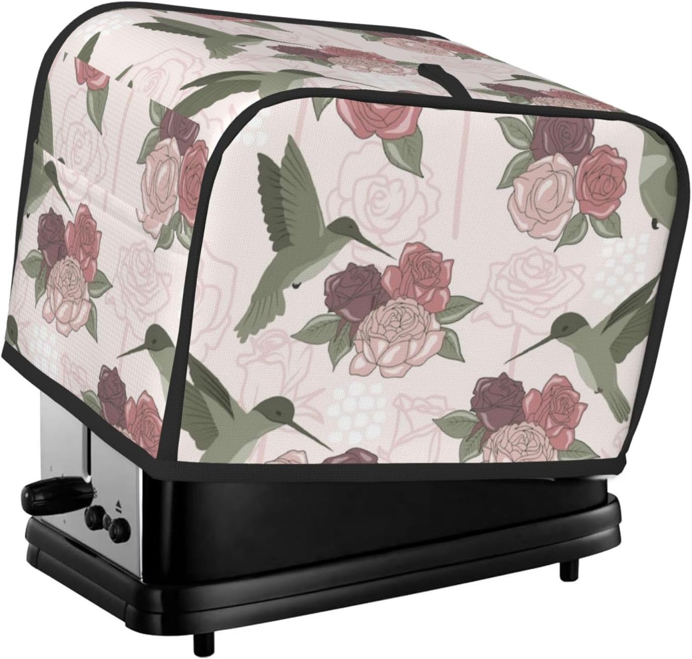 Toaster Cover 4 Slice with Hummingbird Pattern Dustproof Protection TCC165