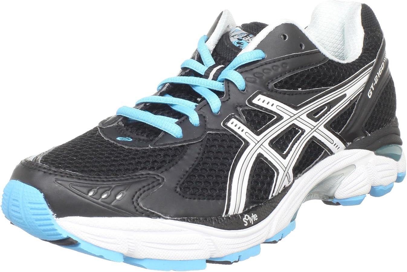 Amazon | ASICS レディース GT 2160 ランニングシューズ, ブラック 