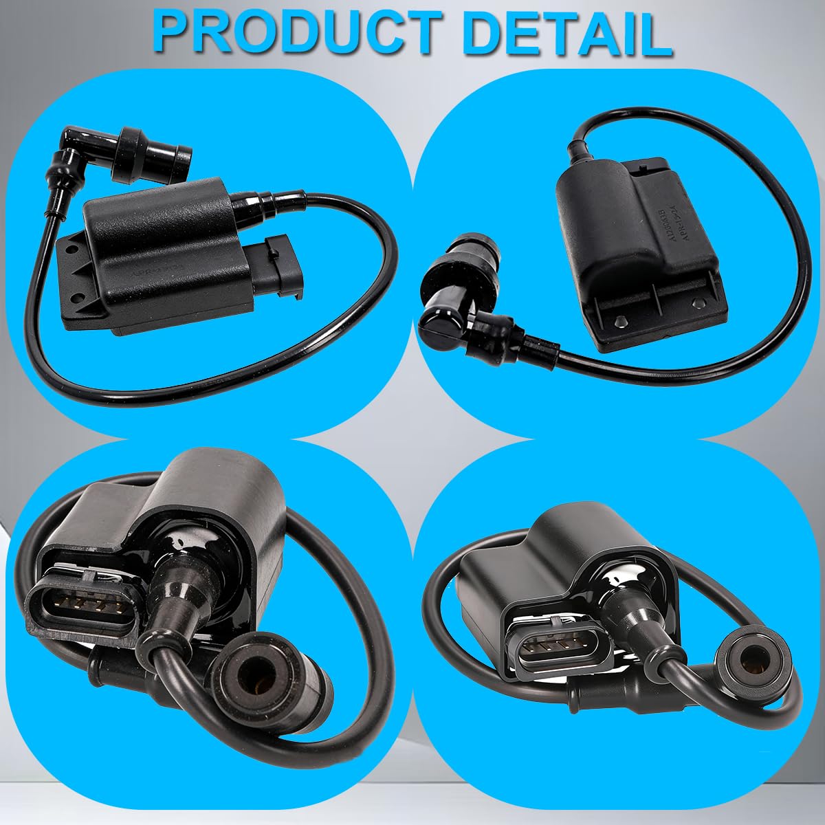 Centralina di accensione CDI da 50 cc per Piaggio Liberty 50 4T, Fly 50 4T, per Vespa ET4 LX 50 4T e per Aprilia con cavo e cappuccio candela 639978, 638877, 9693835, 858181, 639986