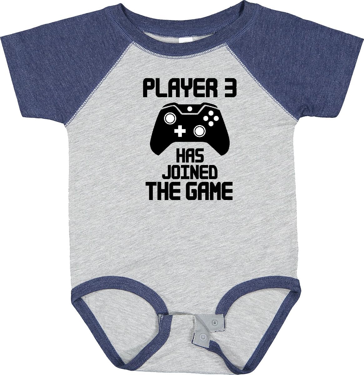 inktastic Player 3 Has Joined the Game Baby Bodysuit
