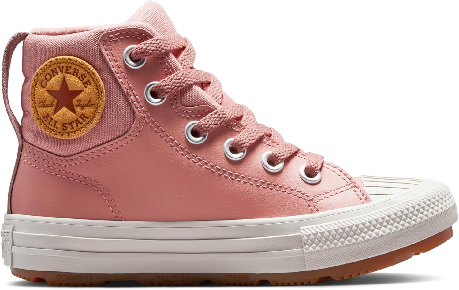 Converse Kids' Chuck Taylor All Star Berkshire Boot Leather High Top Sneaker