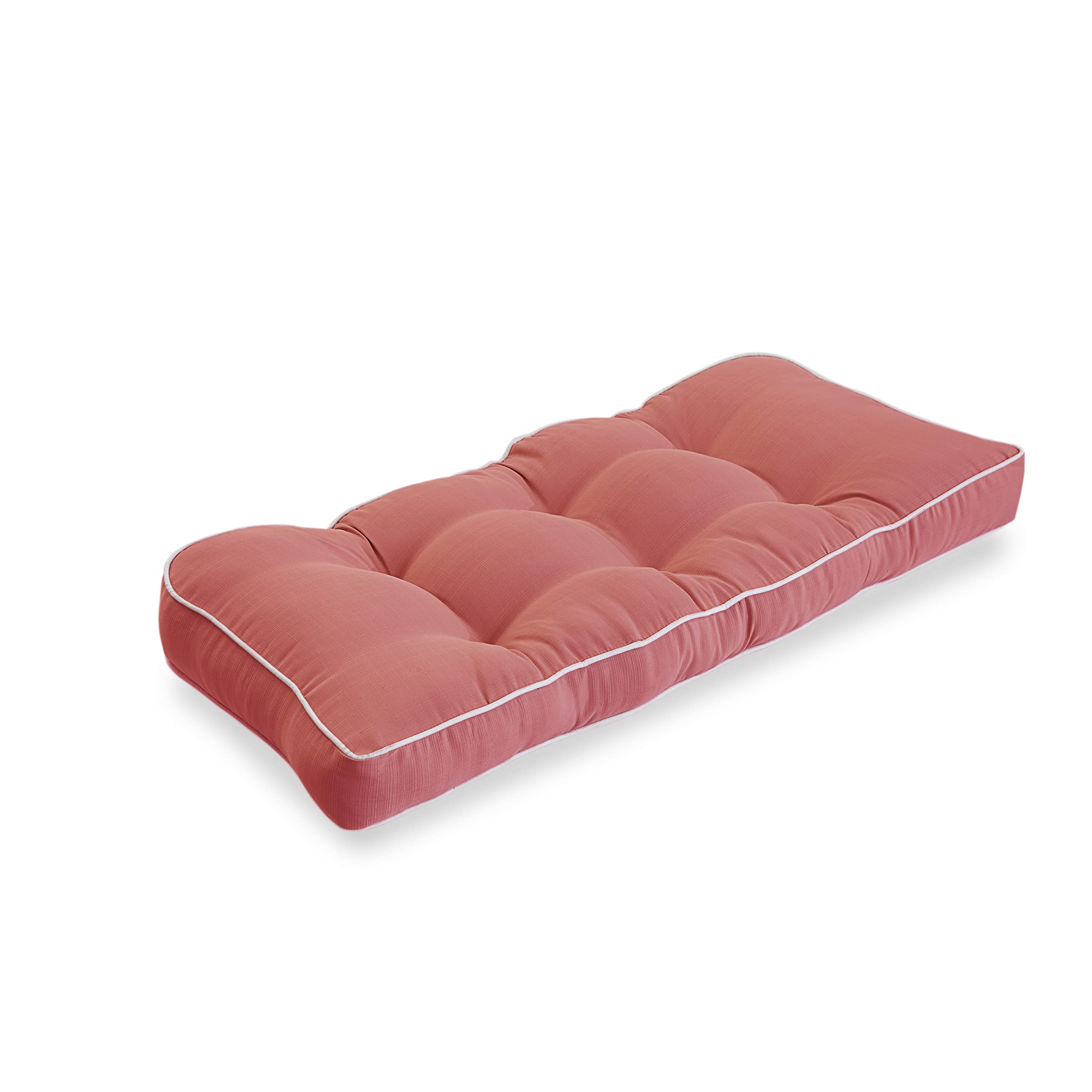 TerraSol Sunsetter Outdoor Dining Chair Cushion, Coral