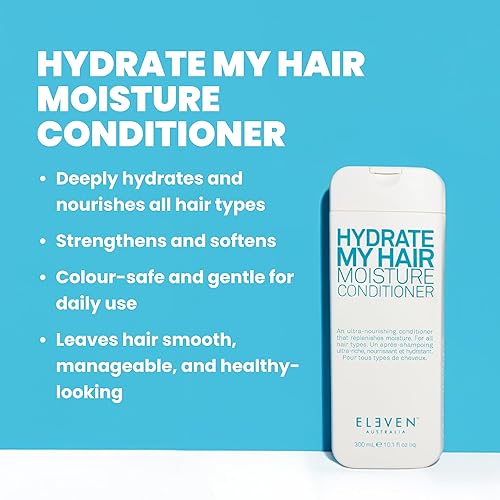 Miniatura 2 de ELEVEN AUSTRALIA Hydrate My Hair - Acondicionador de humedad para el color, ultra nutritivo