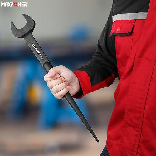 Vista 56 de MAXPOWER Llave Spud, apertura nominal de 7/8 pulgadas