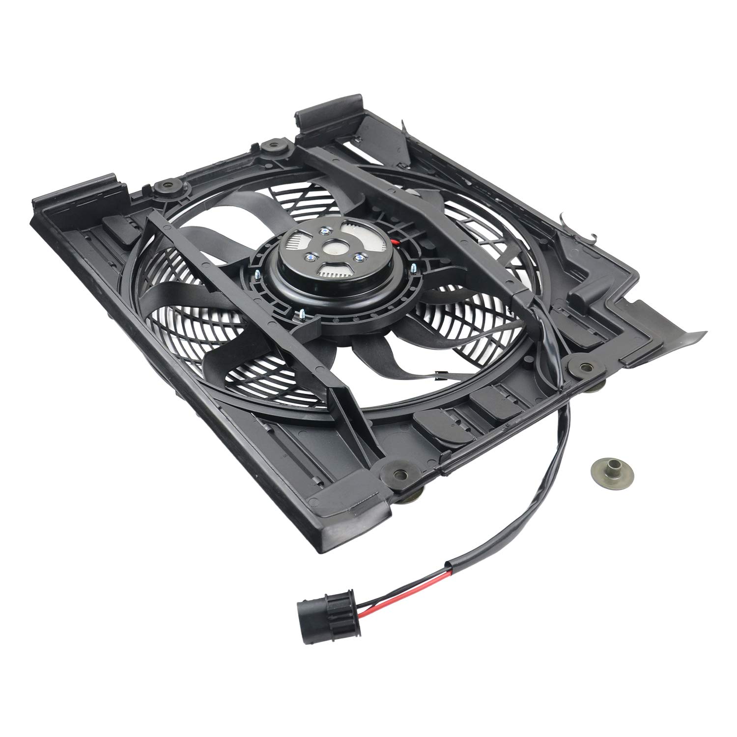Kühlerlüfter Motorkühler Kompatibel mit 5er E39 520d 520i 523i 525i 528i 530i 535i 540i 64506908030 64546919057 Hopzty
