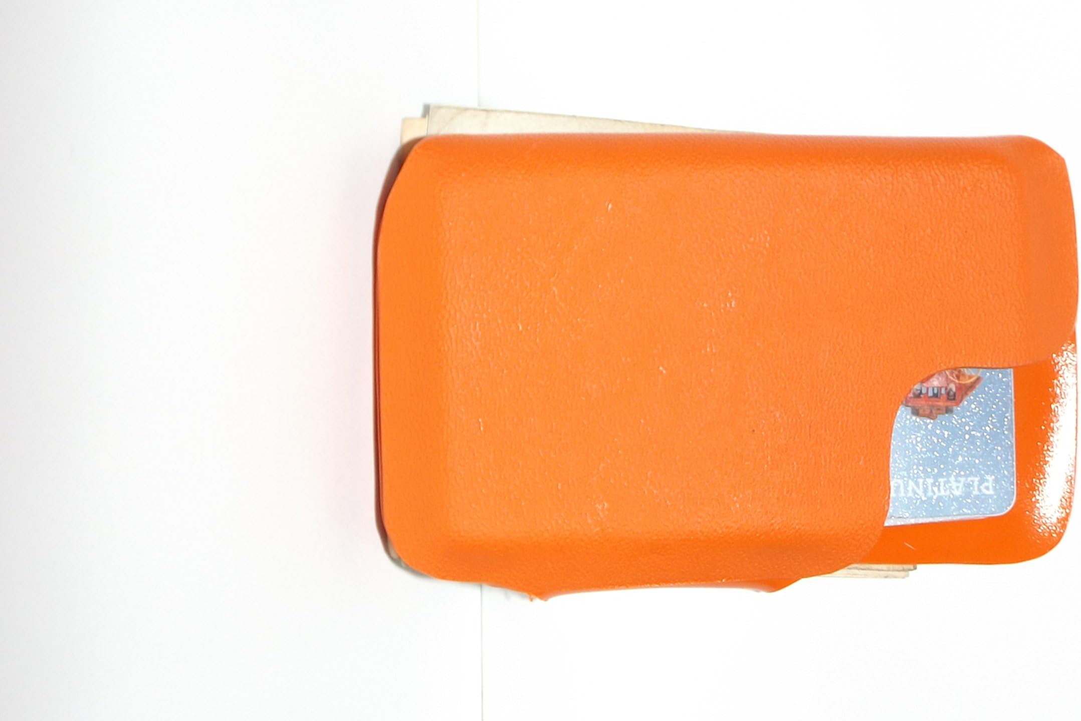 Kydex Wallet w/ Money Clip (small, Safety Orange w/ Money Clip)