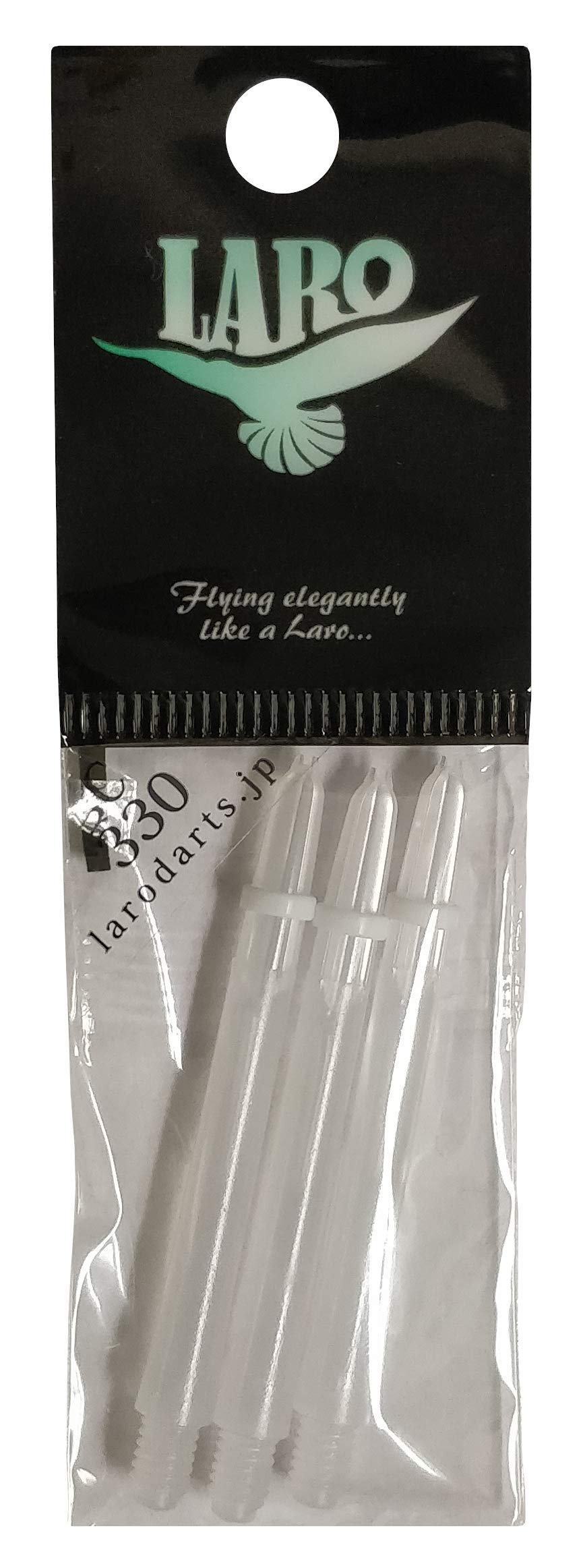 L-style Laro Locked Dart Shafts – Lightweight Plastic Shafts for Soft Tip &amp; Steel Tip Darts