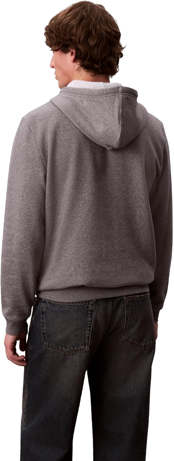 Calvin Klein mens Monogram Logo Hoodie - Image 2