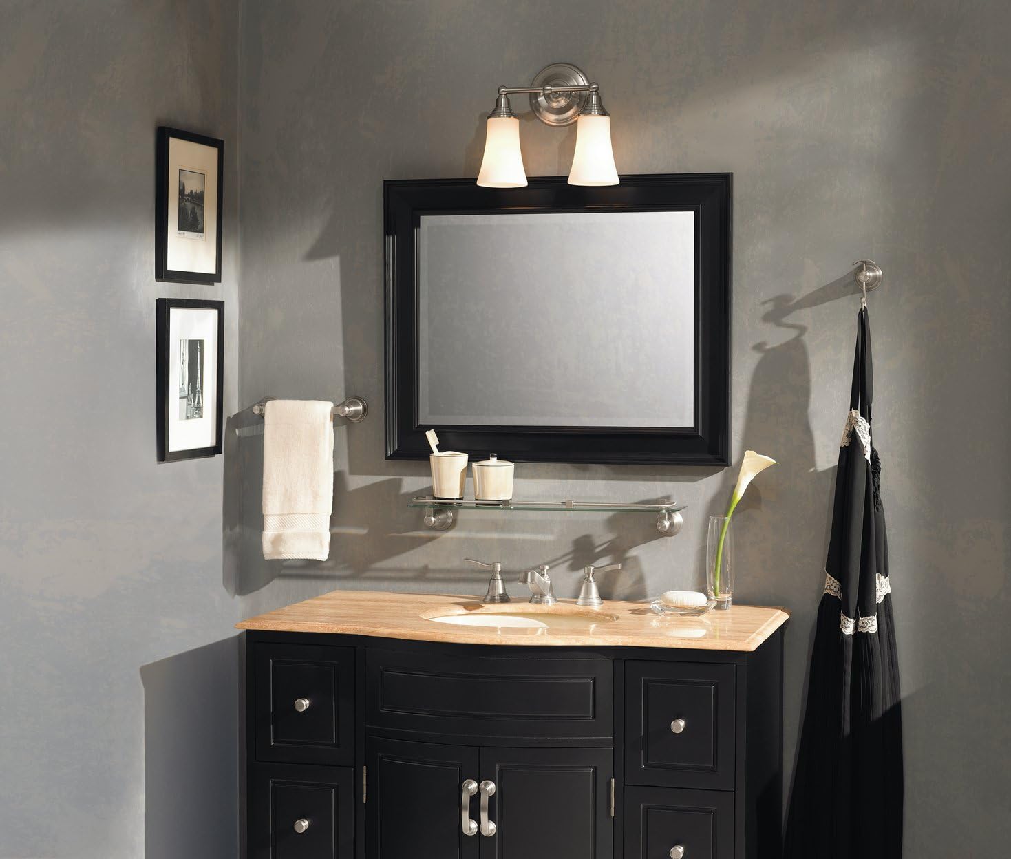 Chеареѕt 🛒 Moen TS6205BN Rothbury Two-Handle Low Arc Bathroom Faucet without Valve, Brushed Nickel