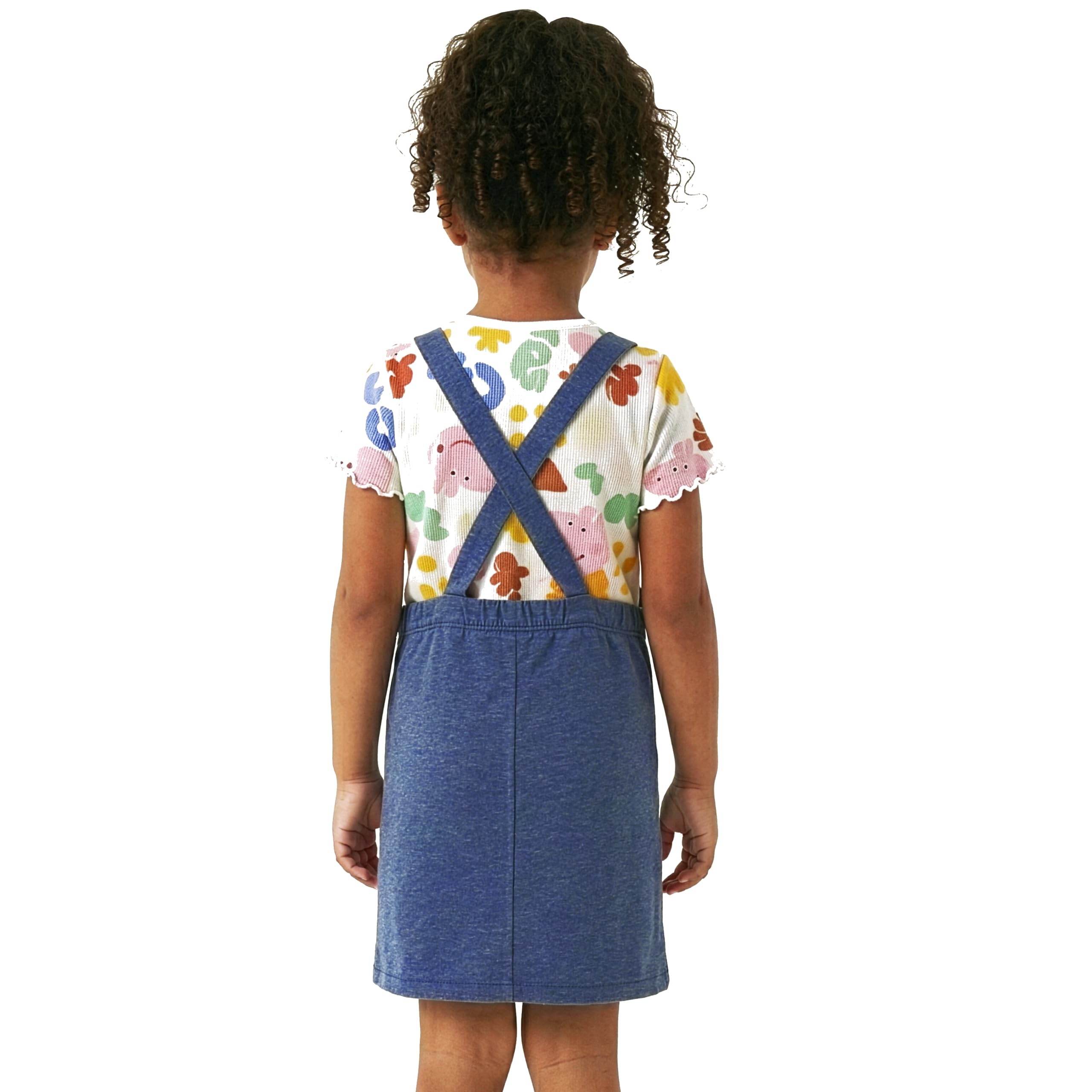 Peppa Pig Completo Vestito Bambina, Vestito con Maglietta Ragazza, Abbigliamento Bambina