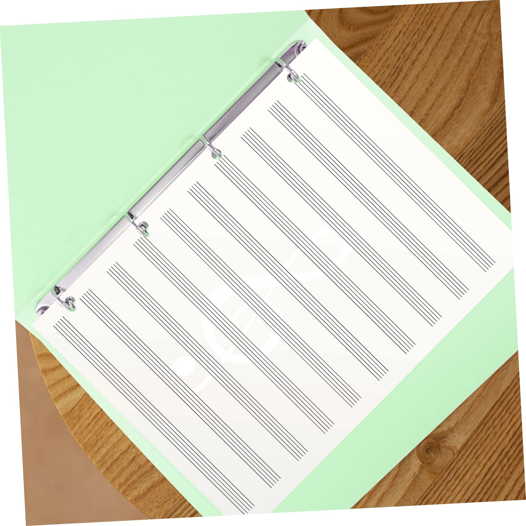 Tofficu 2pezzi Raccoglitore Per Documenti Con Clip Organizzatore Per Musica e Documenti Design Resistente e Pratico Per Ufficio e Scuola Mela
