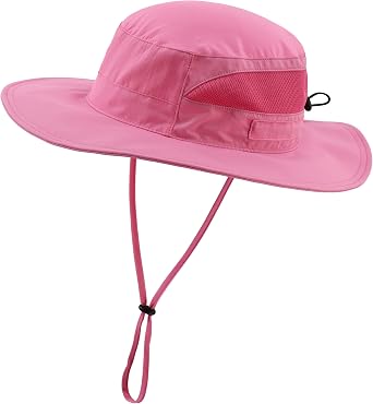Connectyle Womens UPF 50+ Sun Hat UV Protection Wide Brim Bucket Hat Summer Beach Hats Fishing Hiking Outdoor Safari Hats