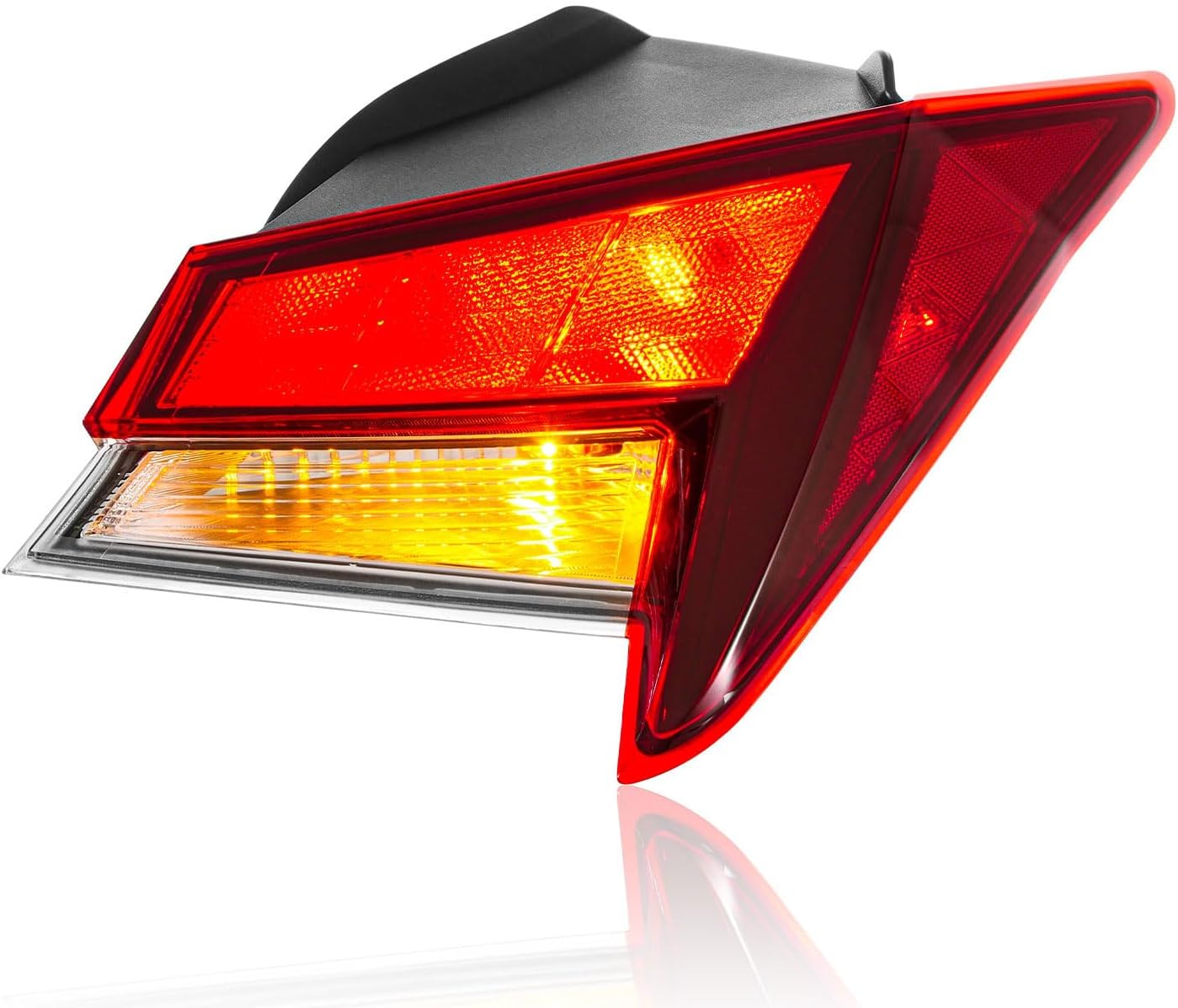 Compatible with 2021-2025 Hyundai Elantra Tail Light Halogen Type with Daytime Running Lamp 92402-AB000 HY2805169 Passenger Right Side