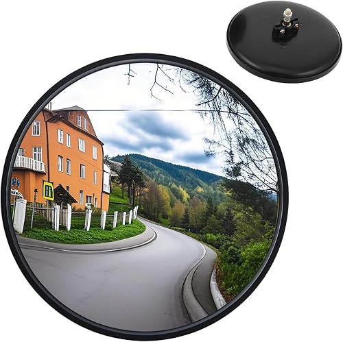 Mini Miroir Convexe De Circulation 17cm Grand Angle, Miro…