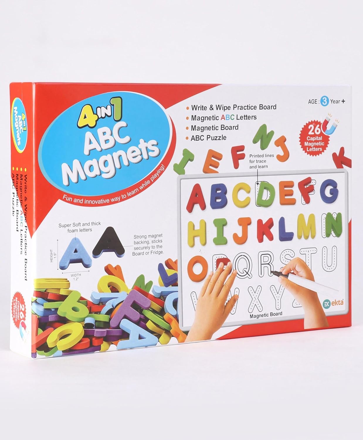Buy Ekta 4 in 1 ABC Board Game Online at Low Prices in India