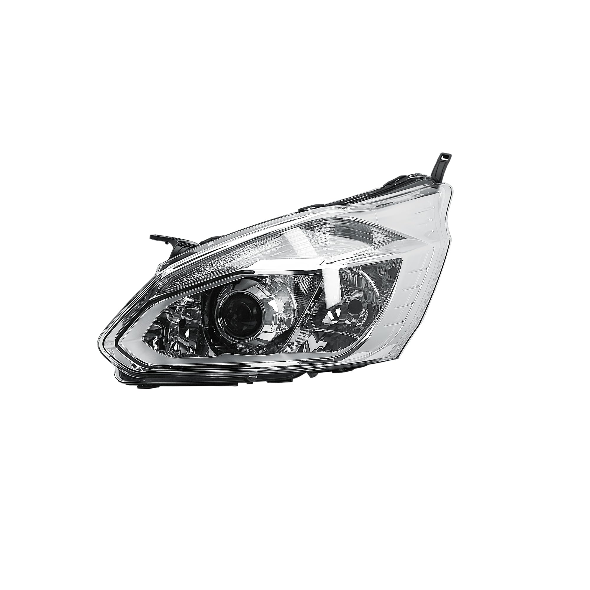 LONGLING Faro anteriore Faretto Anteriore Sinistro con Proiettore e Motore per Ford Transit Tourneo Custom V362 2013-2019