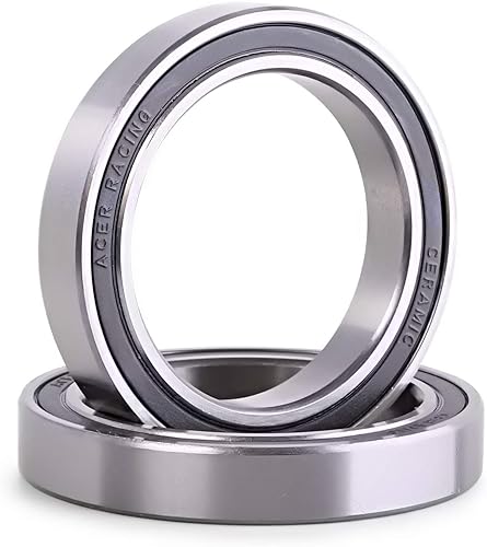 Rodamiento de cartucho de cerámica 6806 2RS BB30 ID 30 OD 42 W 7 rodamientos de bolas de cerámica de 1.181 x 1.654 x 0.276in