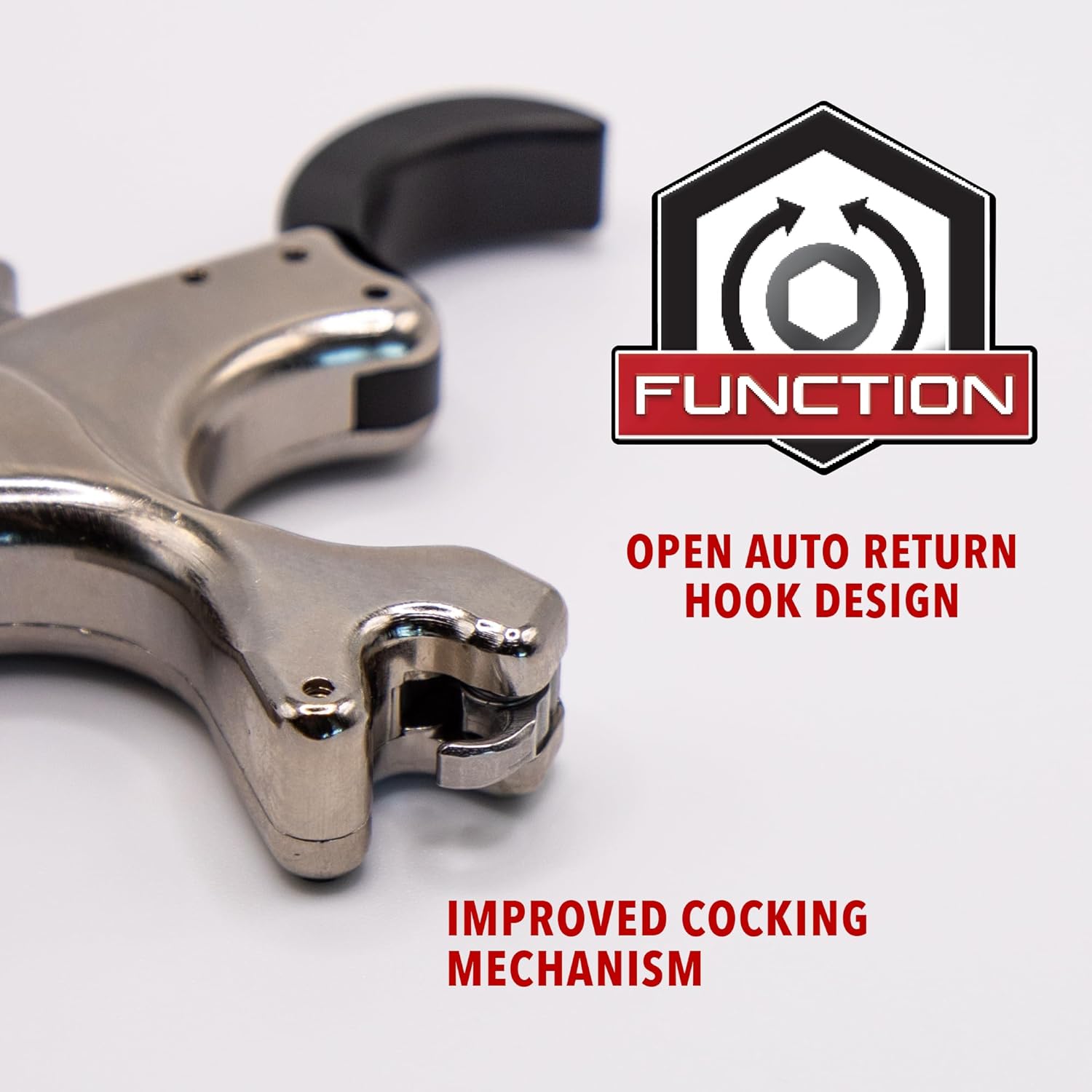 Scott Archery Apex, Thumb Trigger Release, Large, Silver