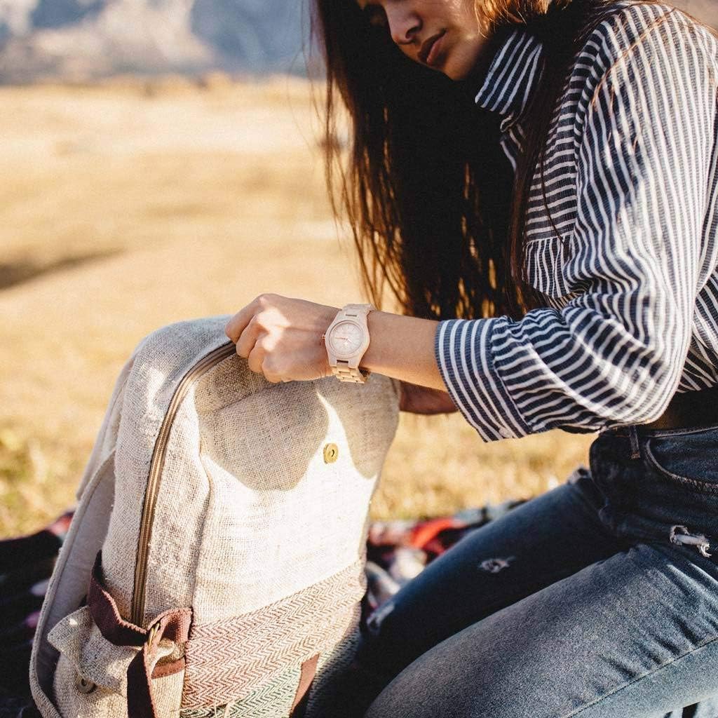 WoodWatch Maple Rosegold | Orologio in legno donna da polso premium | Wood watch for women | Orologio resistente e antispruzzo WoodWatch Maple Rosegold | Orologio in legno donna da polso premium | Wood watch for women | Orologio resistente e antispruzzo