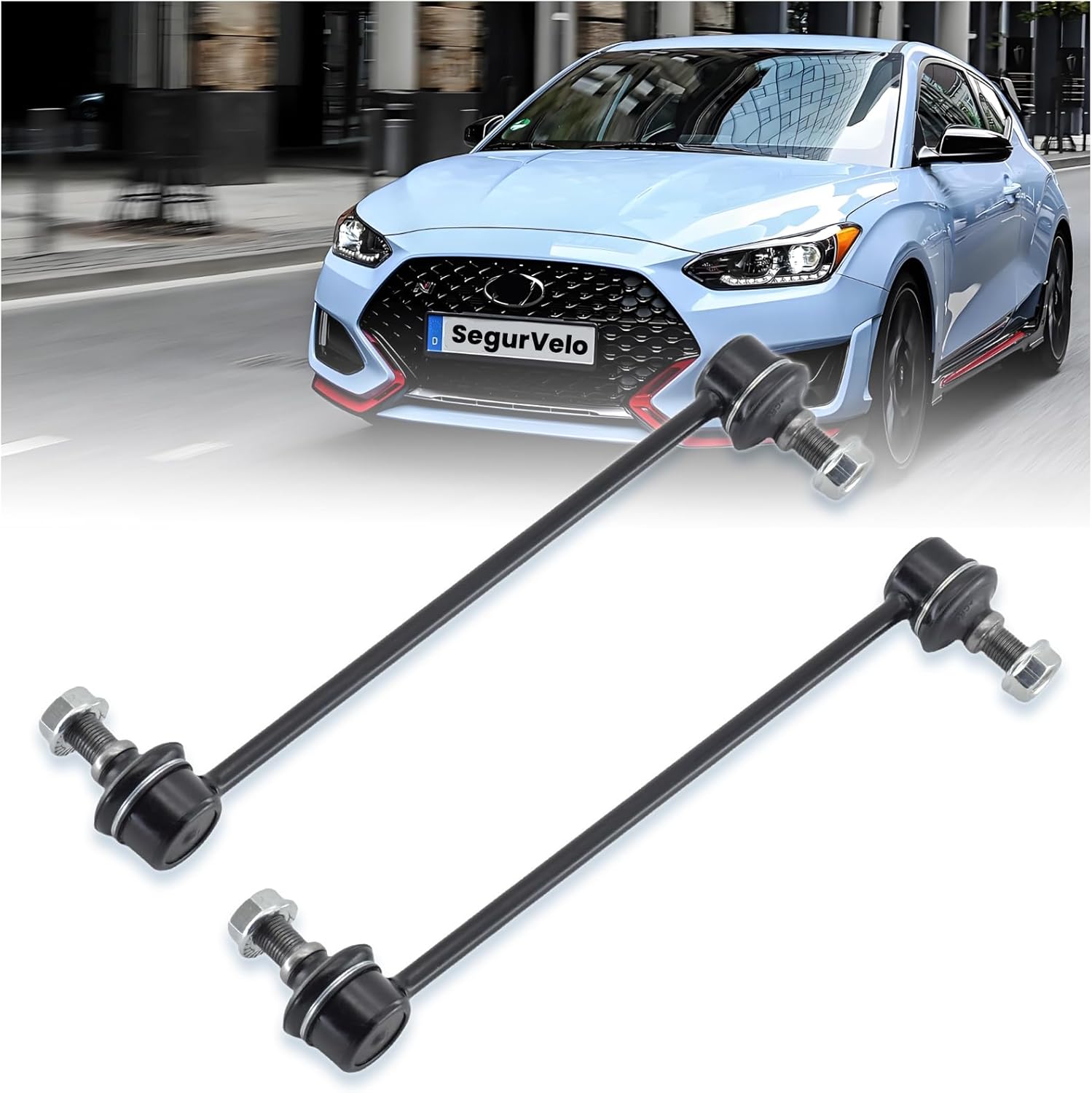 SegurVelo Front Sway Bar End Link Kit (2 pcs)