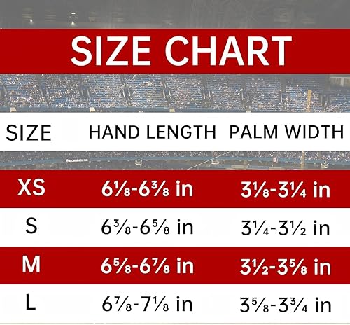 Vista 76 de HANDLANDY Guantes de bateo de béisbol para adultos y jóvenes, guantes de bateo de sóftbol transpirables para hombres, niños y niñas