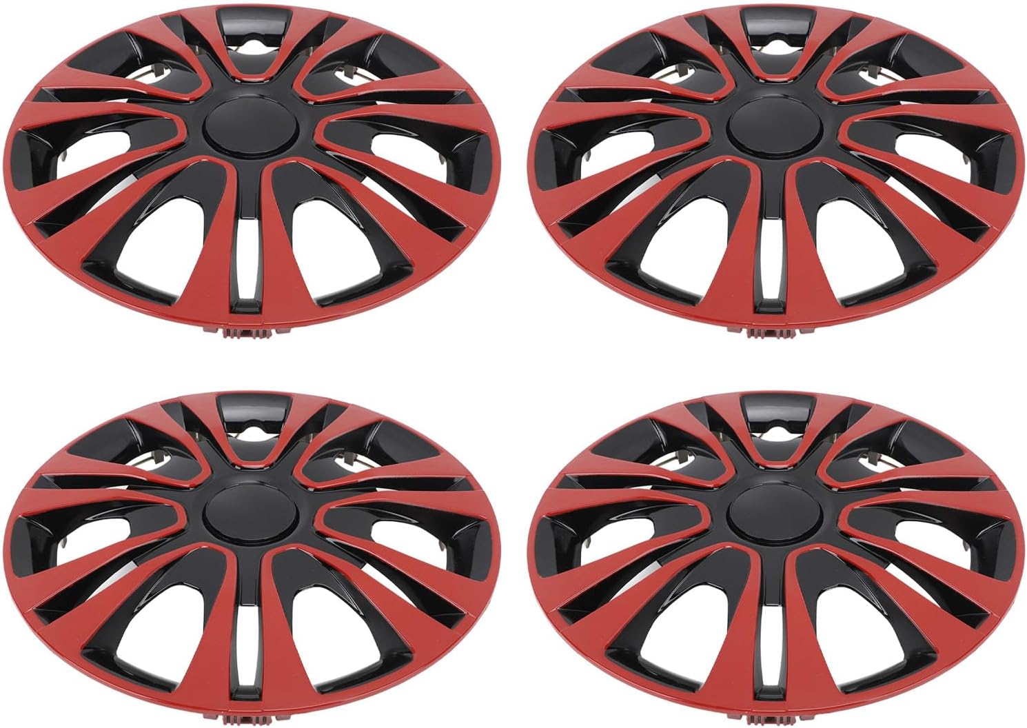 Wheel Skin, 13 Inch Wheel Rim Cover 4Pcs for Cars, Universal Wheel Rim Cover Wheel Skin Covers, 13 Inch 4Pcs Anti Crack Stylish Wheels Rim Cover Hubcaps Replacements for Trucks