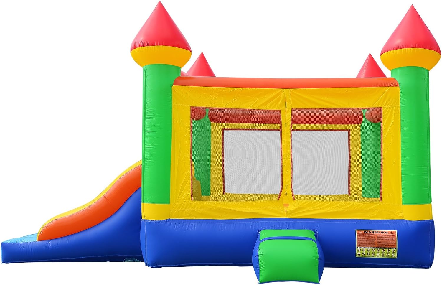 Cloud 9 Commercial Grade Mega Double Slide Castle Bounce House 100% PVC and Blower