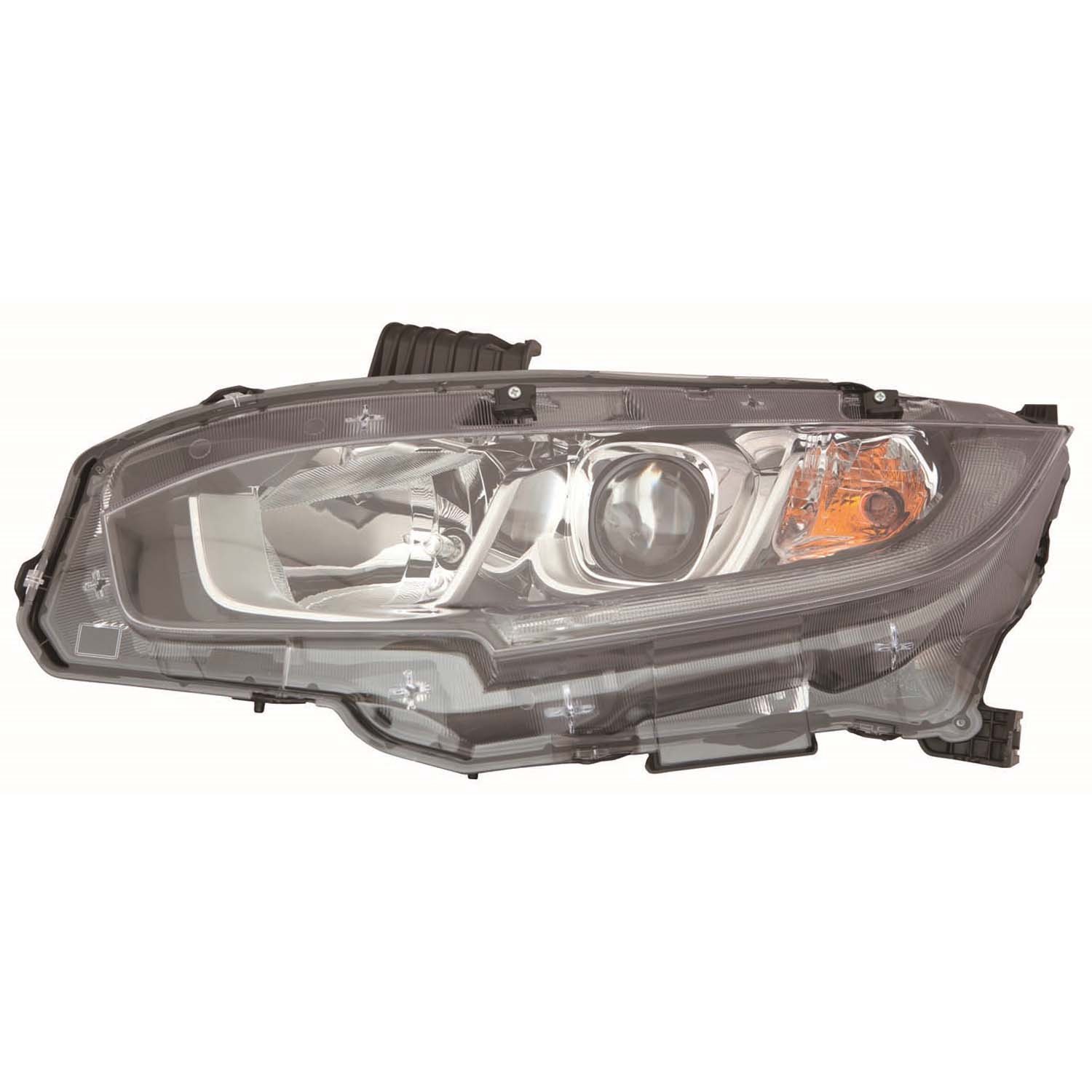Amazon.com: OE Replacement HONDA CIVIC_COUPE Headlight Assembly  