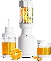 Vista 21 de La licuadora mini Beast Mini licuadora de encimera de cocina Mezcla batidos y licuados, aderezos, salsas, salsas para mojar Incluye tapa