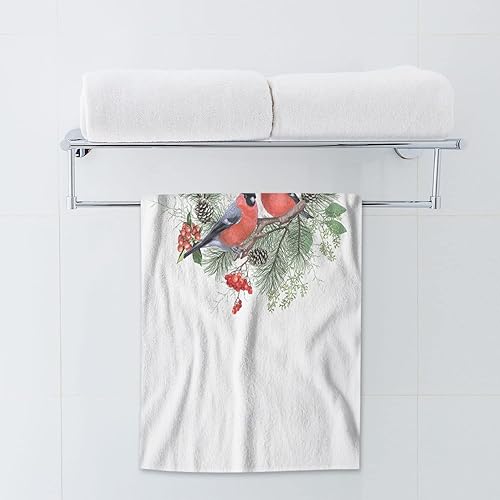 Miniatura 9 de AOYEGO Toalla de mano floral acuarela flor silvestre botánica hojas primavera rosa verde blanco decorativo suave altamente absorbente toallas de