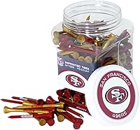 Vista 7 de Team Golf NFL Green Bay Packers Jar Of 175 Golf Tees 2-3/4" Golf Tees, 175 Pack, Regulation Size, Multi Team
